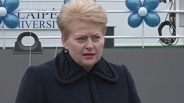 Dalia Grybauskaitė: Rusija kaltina mus europine kontrabanda