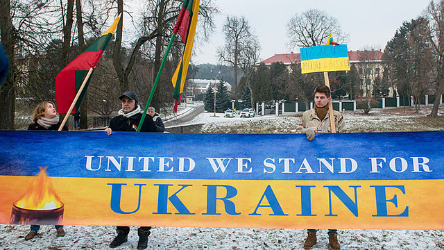 Prie Rusijos ambasados bus įrengtas „Euromaidano“ skveras?