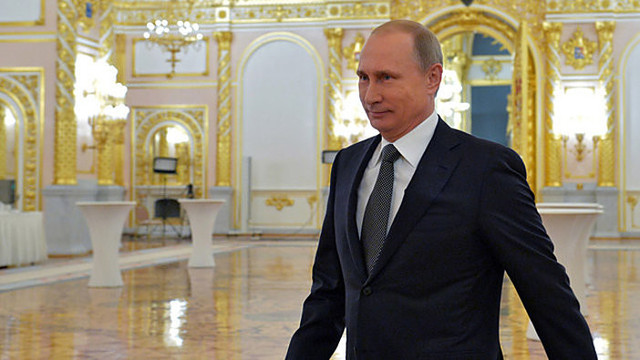 V. Putino pranešimas skambėjo lyg odė tariamai šalies didybei