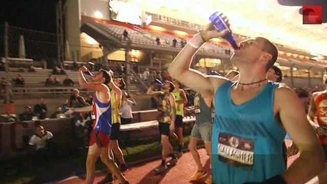 JAV bėgikai varžėsi, kas greičiau išgers alų ir nubėgs mylią