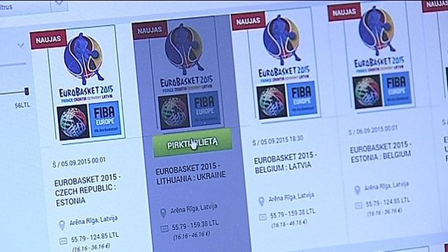 Lietuviai šlavė bilietus į 2015 m. Europos krepšinio čempionatą