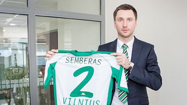 Deividas Šemberas pratęsė sutartį su Vilniaus „Žalgiriu“