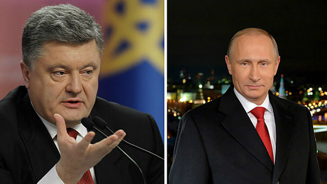 Po įtemptų metų Rusijos ir Ukrainos lyderiai žvelgia skirtingai