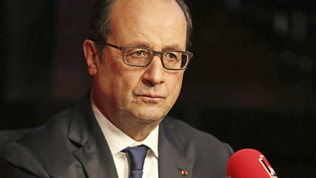 Prancūzijos prezidentas: sankcijos Rusijai turėtų būti atšauktos
