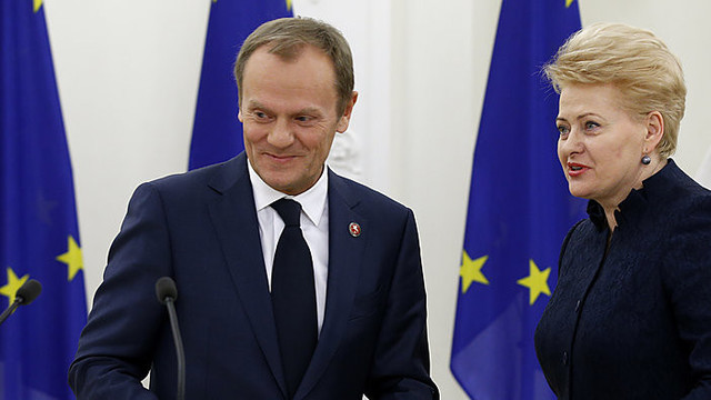 Donaldas Tuskas: „Euras Lietuvai suteiks daugiau saugumo“