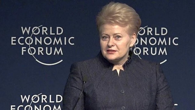 D. Grybauskaitė Davose: „Žaidimo sąlygos pasikeitė visam laikui“