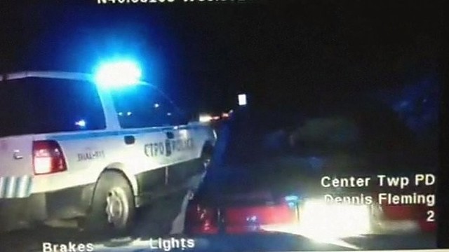 Surakinta antrankiais amerikietė pavogė policijos automobilį