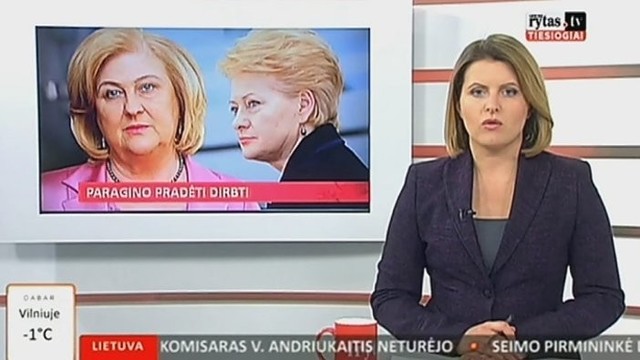 Prezidentė R. Šalaševičiūtę paragino pradėti dirbti (II)