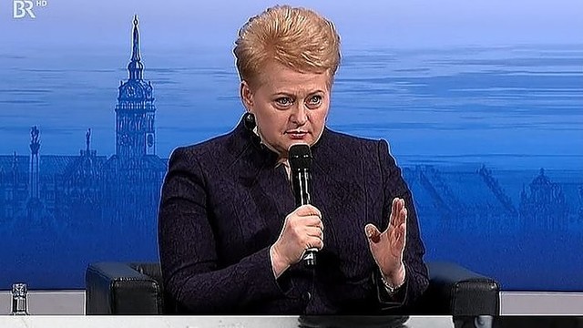 D. Grybauskaitė: tikiu A. Merkel, ji niekada nieko neišduos