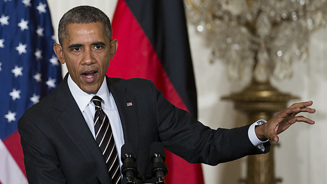 Barackas Obama: „Ginklus siųsime, jeigu žlugs diplomatija“
