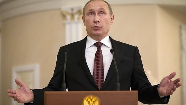 Kūno kalbos specialistė: V. Putinas kovojo su įtampa