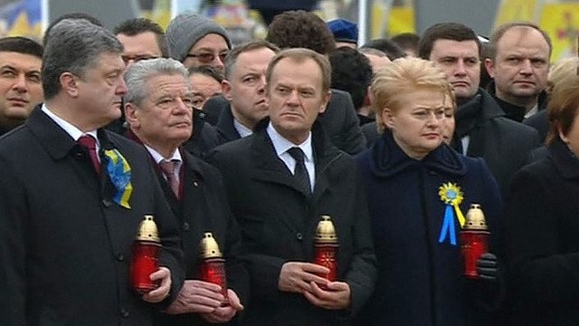 Dalia Grybauskaitė – Maidano metinių minėjime Kijeve