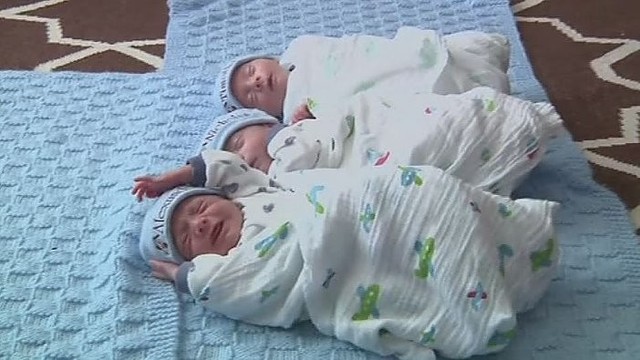 Vieninteliai iš kelių milijonų: JAV gimė identiški trynukai