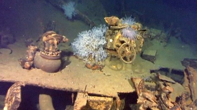 Jūros gelmėse surado legendinį japonų karo laivą