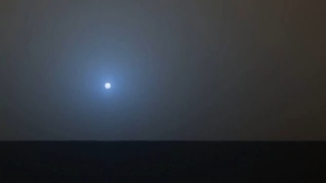 Žadą atimantis vaizdo įrašas atskleidė saulėlydį Marse
