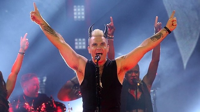 Robbie Williamso staigmena: lietuviškas „labas vakaras“