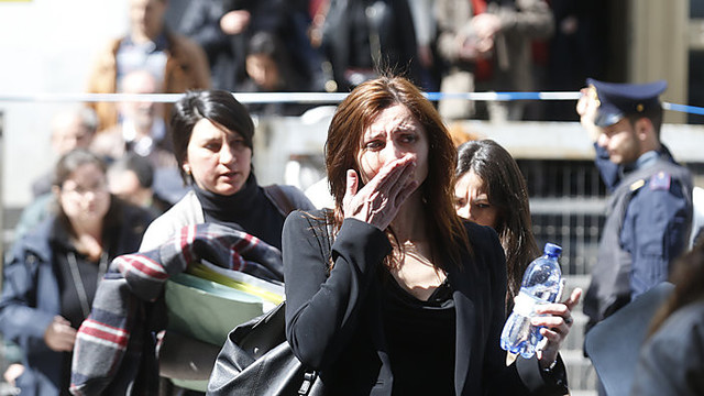 Teismo posėdis dėl bankroto Milane baigėsi žudynėmis
