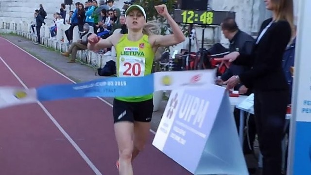 L. Asadauskaitė-Zadneprovskienė: bėgimo rungtis atnešė pergalę