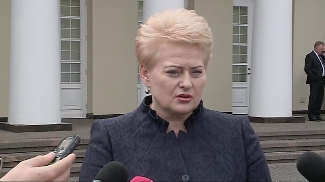 D. Grybauskaitė įvardijo, kas dirba prasčiau už D. Pavalkį