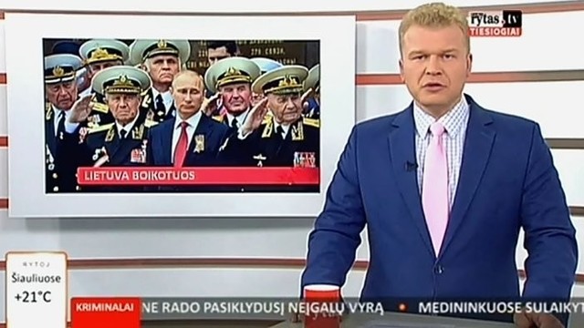 Lietuva boikotuos karinį paradą Maskvoje