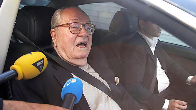 Prancūzijos ultradešinieji suspendavo Jeaną-Marie Le Peną
