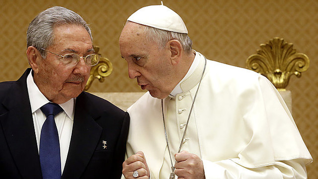 Po susitikimo su popiežiumi R. Castro svarsto grįžti į Baržnyčią