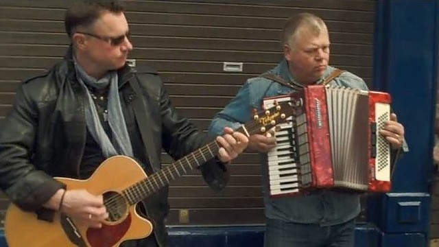 Airius emigravę lietuviai stebino savo muzika tiesiog gatvėje