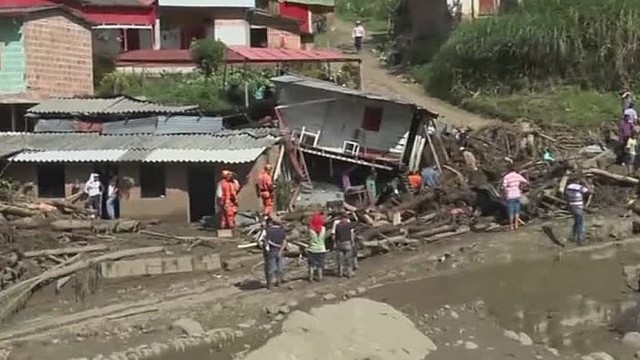Kolumbijoje purvo nuošliauža nusinešė 60 žmonių gyvybių