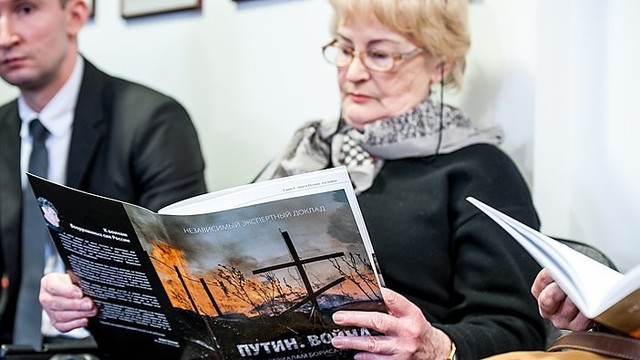 Lietuviams pristatyta B. Nemcono ataskaita apie karą Ukrainoje