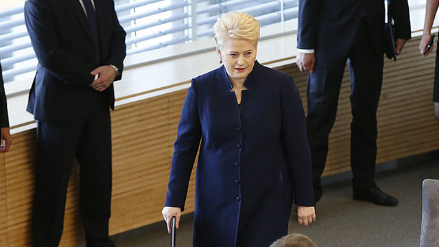 Prezidentės Dalios Grybauskaitės metinis pranešimas