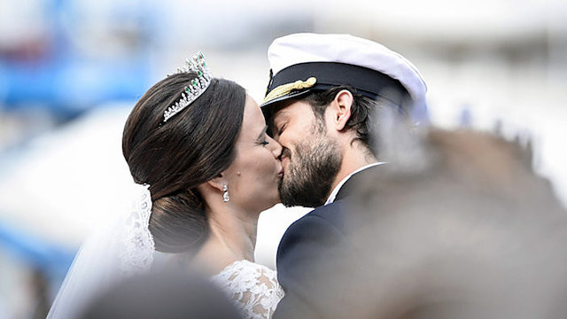 Pamatyk, kaip atrodė prabangios švedų karališkosios vestuvės