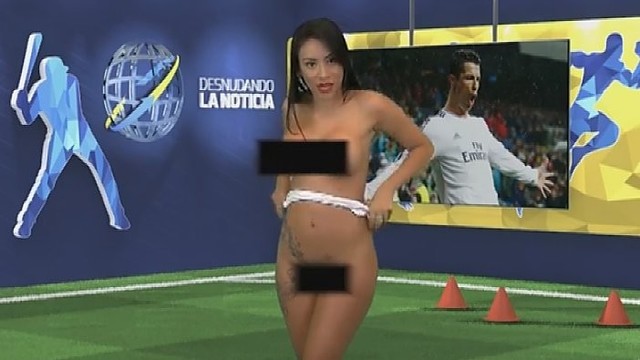 Venesualietė nusirenginėjo kalbėdama apie C. Ronaldo
