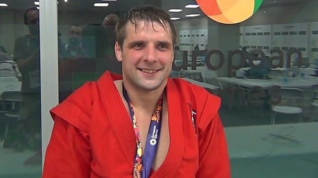 R. Matuko pasirodymas Europos žaidynių sambo turnyre – bronzinis