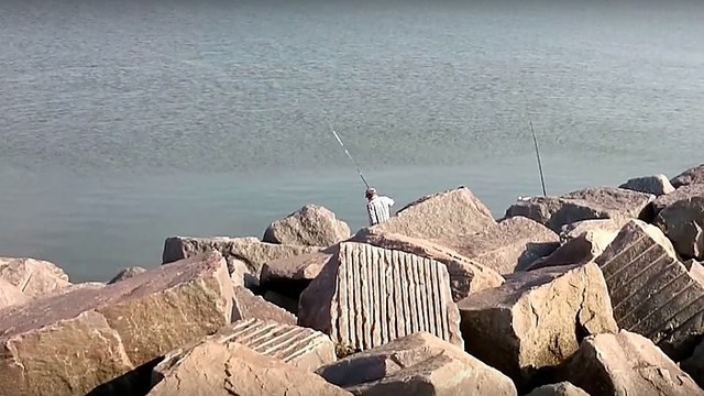 Žvejų elgesys ant molo nustebino klaipėdietį