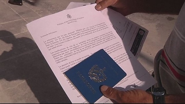Bliūkšta kubiečių viltys gauti JAV vizas