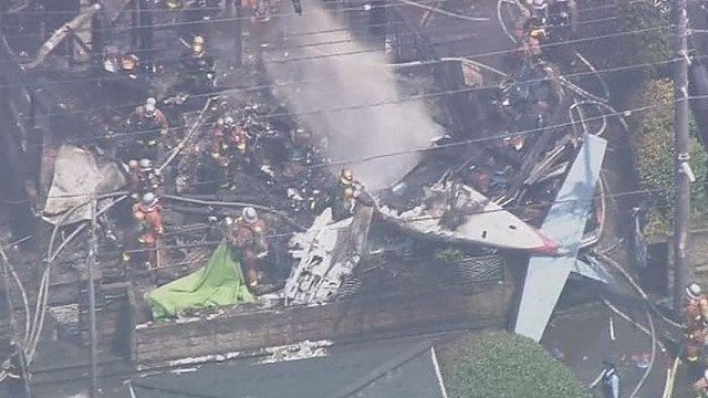 Japonijoje nukritus lėktuvui žuvo mažiausiai 3 žmonės