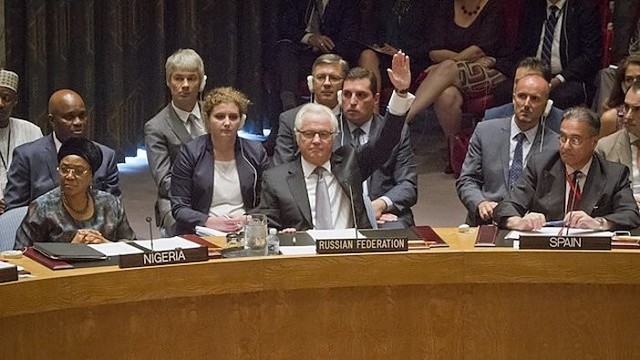 Rusijos antausį JT gavusios šalys kalba apie planą B