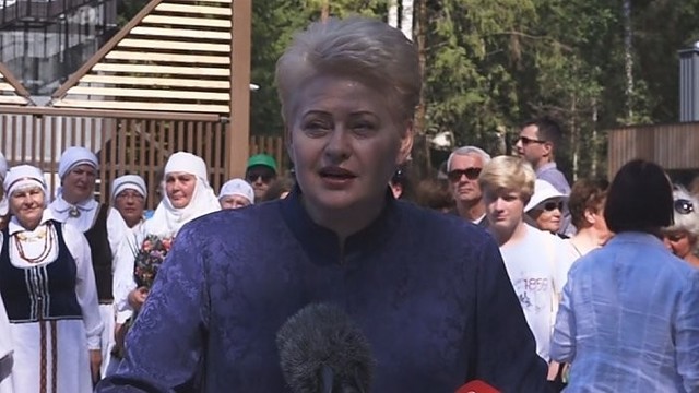 D. Grybauskaitė: lajų takas žmonėms leis pamatyti gamtos kaitą