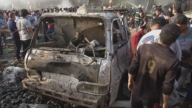 „Islamo valstybės“ kovotojai Bagdade surengė mirtiną išpuolį