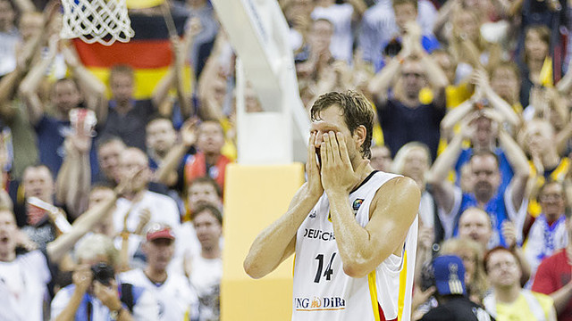 Vokietijos rinktinę palikęs Dirkas Nowitzki nesutramdė emocijų