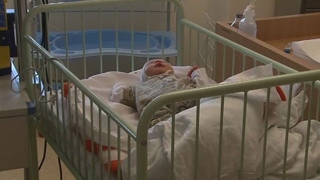 Šiaulių ligoninės gyvybės langelyje paliktas tik gimęs kūdikis