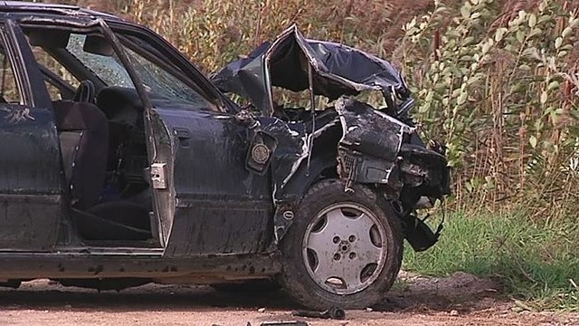 Trakų rajone įvykusios tragiškos avarijos vaizdai