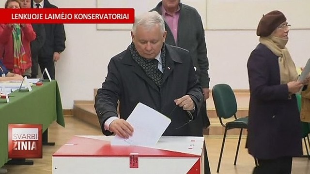 Konservatorių pergalė Lenkijos rinkimuose sukūrė istoriją