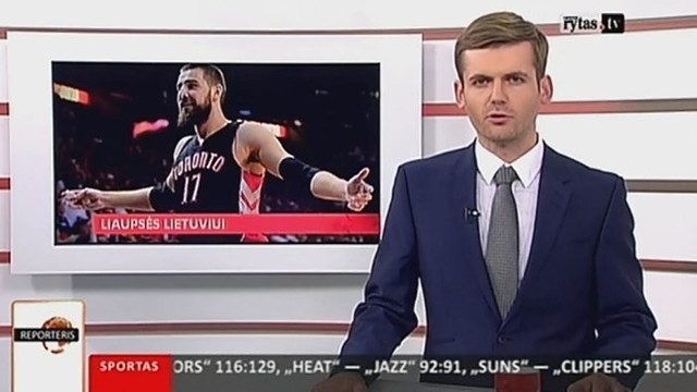 Toronto Raptors direktorius negailėjo pagyrų J. Valančiūnui (II)