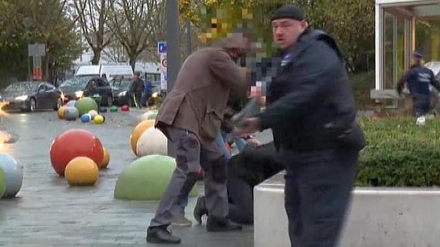 Užfiksavo įtariamų teroristų sulaikymą Belgijoje