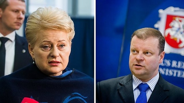 D. Grybauskaitė: „Ministras demonstruoja žemą lygį“