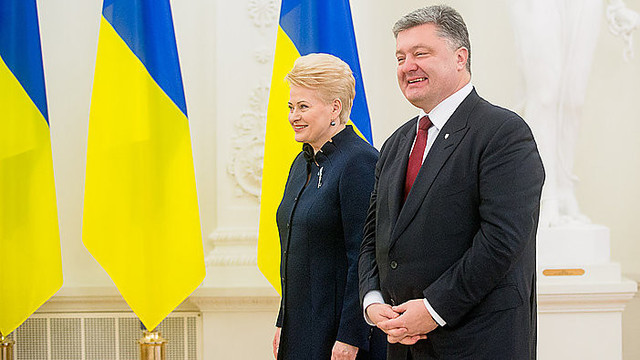 Prezidentūroje – Ukrainos prezidentų vizitas