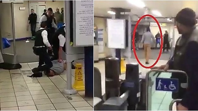 Paviešintas užpuolimo Londono metro vaizdo įrašas