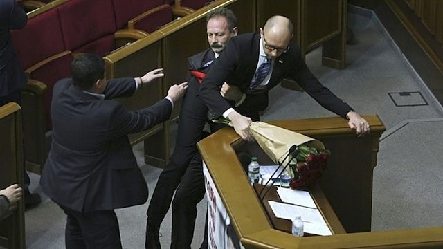 Ukrainos parlamente – neapseita be akibrokštų