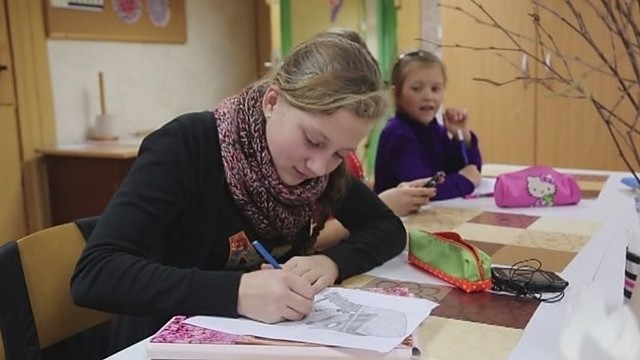 Vaikų dienos centruose vaikai ne tik mokosi, bet ir moko